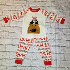 Toddler Girl/Boy Santa's Little Helper Pajamas